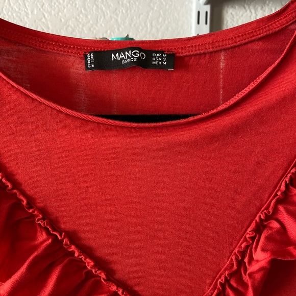 Mango Ruffle Top - Picture 2 of 2